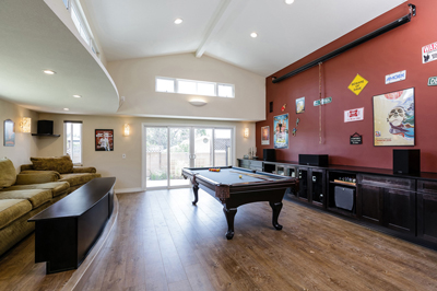 Home Theater, Game Room, Dining & Master Bath Addition, and Whole House Remodel, ENR architects, Thousand Oaks, CA 91360
